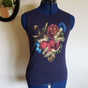 Deconstructed Doctor Who tank top